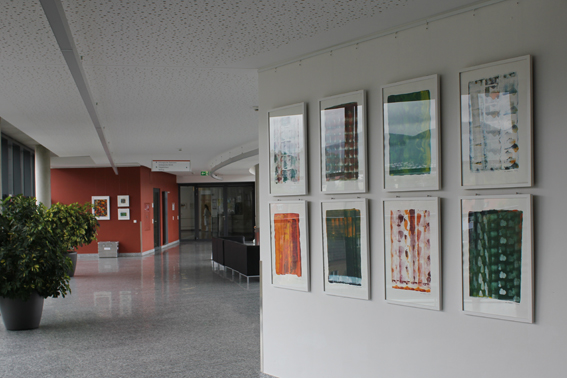 Juni 2011 Ausstellung in den Räumen des Klinikums am Steinenberg.